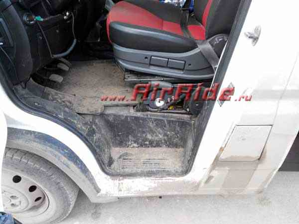 Пневмоподвеска на Fiat  Ducato 2013г.в.