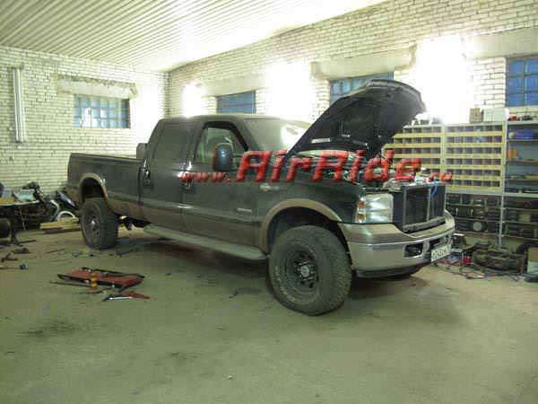 Пневмоподвеска на Ford 350