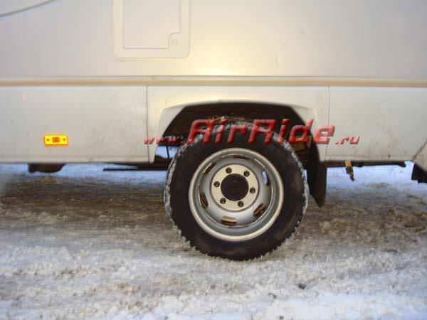 Пневмоподвеска на автодом