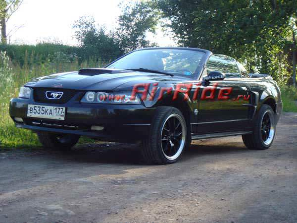 Пневмоподвеска на любой автомобиль, пневмоамортизаторы, пневмоподушки, пневмоподвеска на Ford Mustang