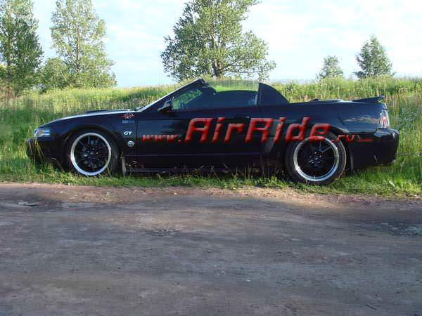 Пневмоподвеска на любой автомобиль, пневмоамортизаторы, пневмоподушки, пневмоподвеска на Ford Mustang