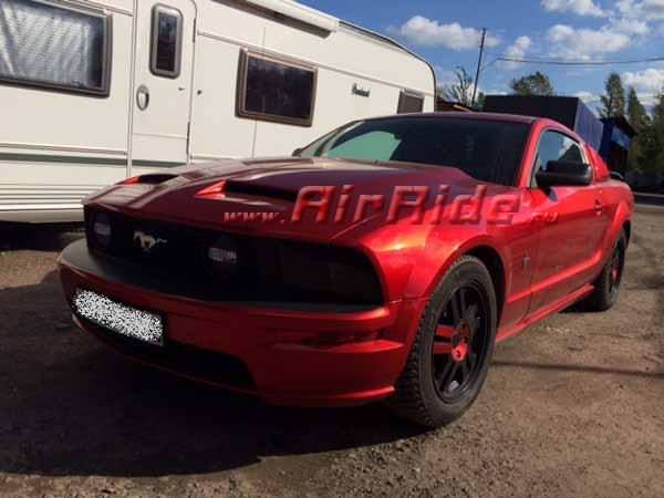 Пневмоподвеска на Ford Mustang 2007г.в.