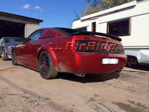 Пневмоподвеска на Ford Mustang 2007г.в.