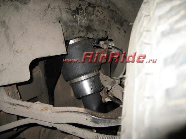 Установка пневмоподвески на GMC Savanna