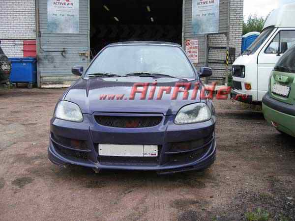 Пневмоподвеска на Honda Civic установка в Санкт-Петербурге