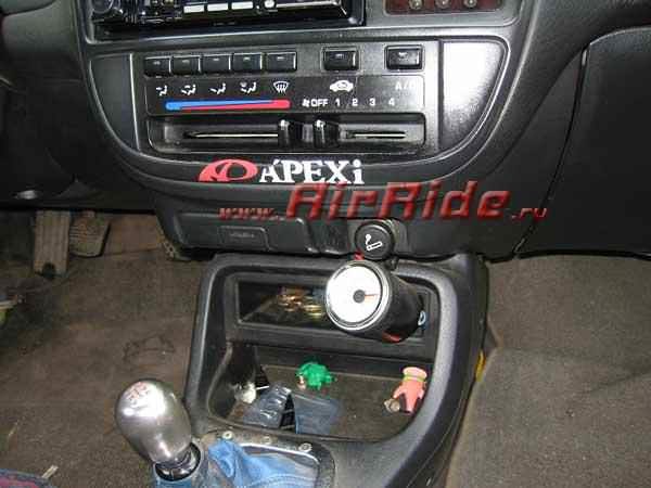 Пневмоподвеска на Honda Civic установка в Санкт-Петербурге