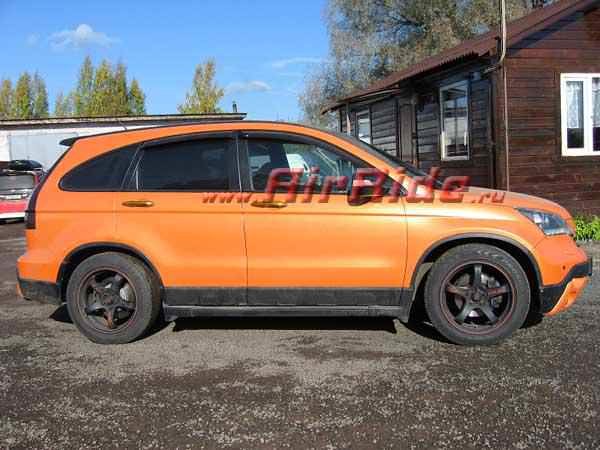 Установка пневмоподвески на Honda CR-V