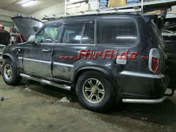 Пневмоподвеска на Hyundai Terracan