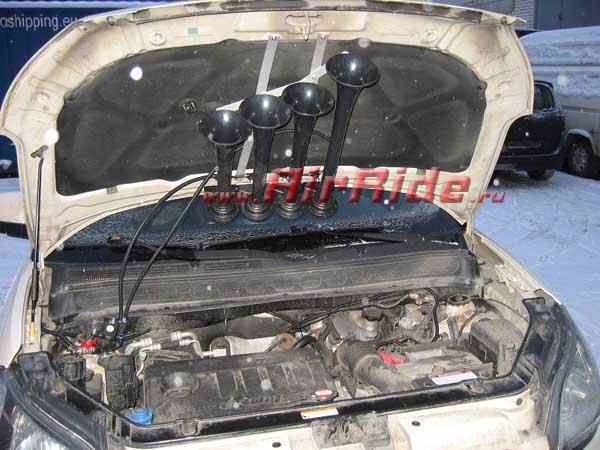 Пневматический сигнал HornBlasters Shocker XL Train Horn