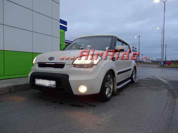 Пневмоподвеска на киа соул