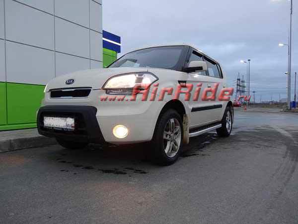 Пневмоподвеска на киа соул