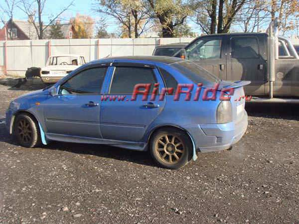 Пневмоподвеска на любой автомобиль, пневмоамортизаторы, пневмоподушки, пневмоподвеска ВАЗ Лада Калина