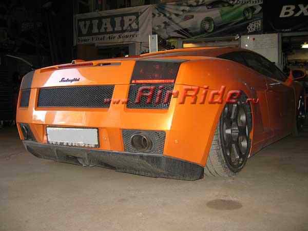 Пневмоподвеска на Lamborghini Gallardo