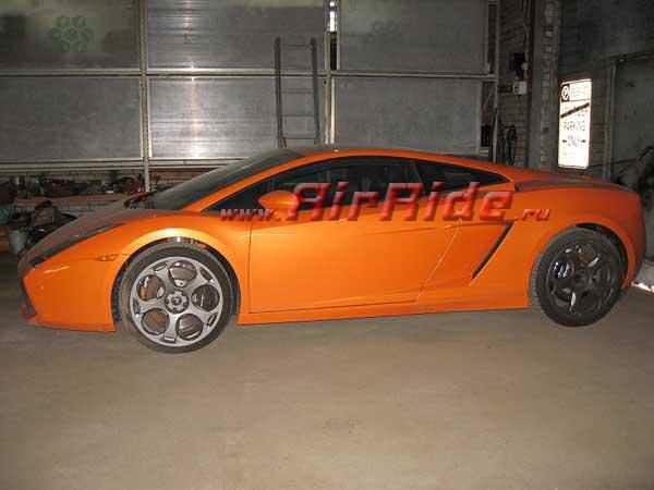 Пневмоподвеска на Lamborghini Gallardo