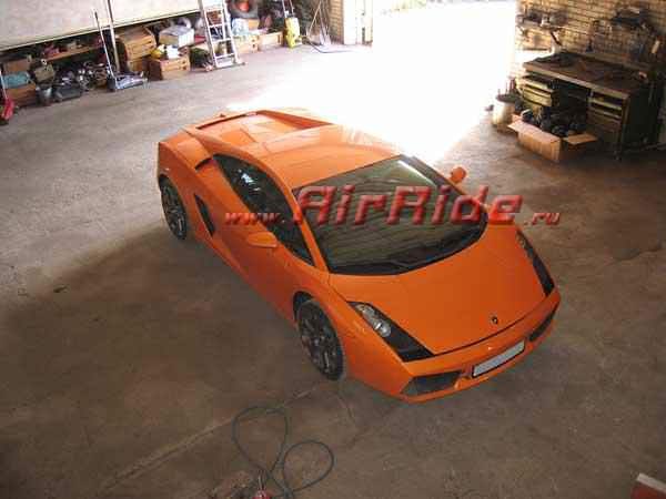 Пневмоподвеска на Lamborghini Gallardo
