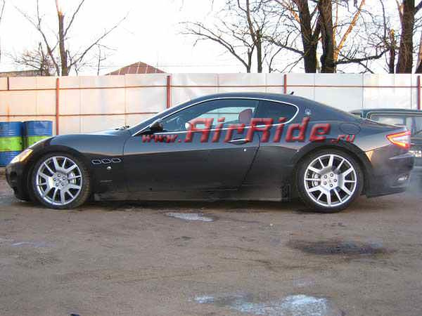 Пневмоподвеска на Maserati GranTurismo