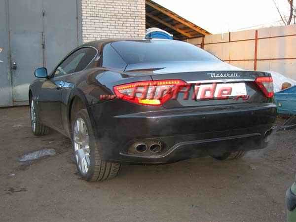Пневмоподвеска на Maserati GranTurismo установка в Санкт-Петербурге
