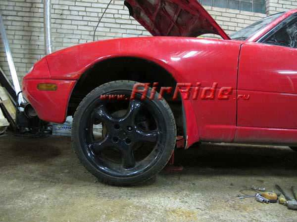 Пневмоподвеска на Mazda MX5