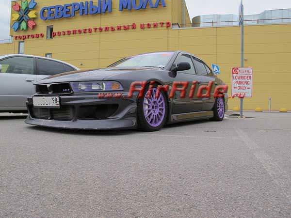 Пневмоподвеска на автомобиль, пневмоподушки, пневмоамортизаторы, пневмоподвеска на Mitsubishi Galant