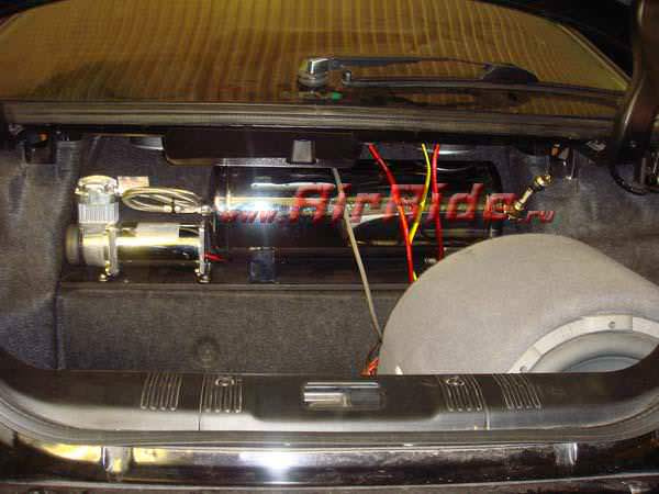 Пневмоподвеска на Nissan Skyline