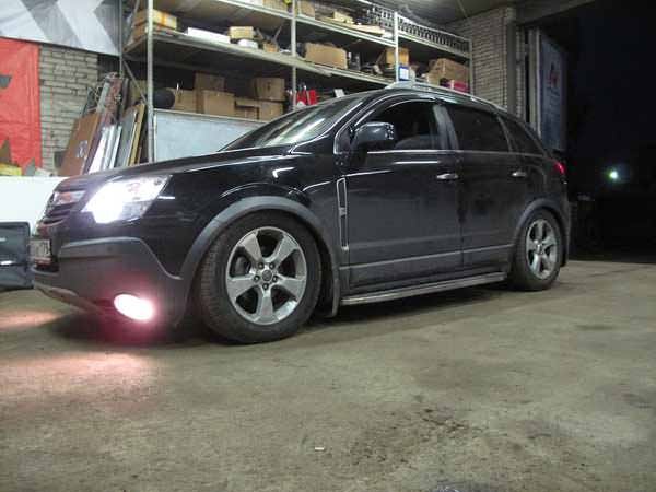 Пневмоподвеска на Opel Antara