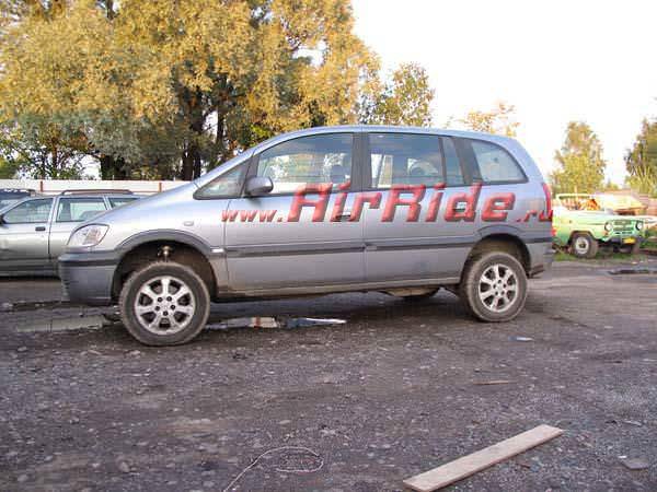Пневмоподвеска на Opel Zafira