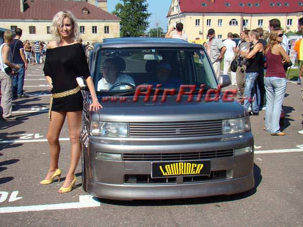 Пневмоподвеска на Toyota bb