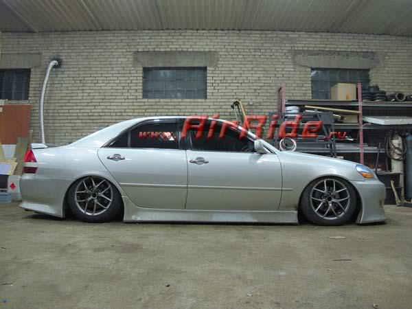 Пневмоподвеска на автомобиль, пневмоподушки, пневмоамортизаторы, пневмоподвеска на Toyota Mark2