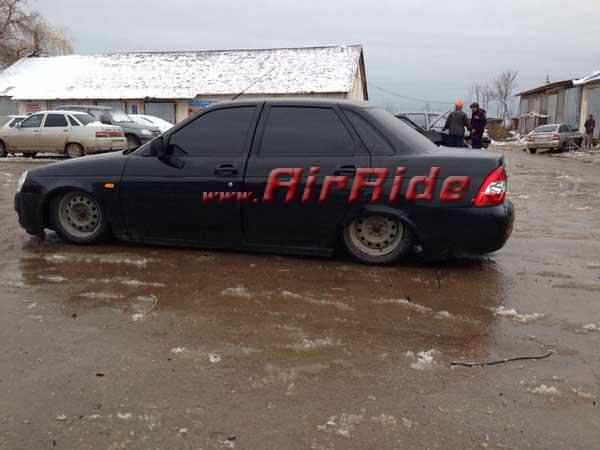 Установка пневмоподвески на ВАЗ (Lada) 2110 - фото и описание работ, технические детали проекта и характеристики