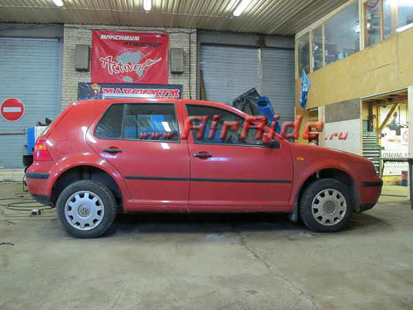 Пневмоподвеска на Volkswagen Golf