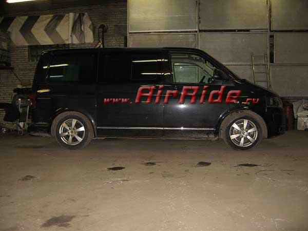 Пневмоподвеска на VolksWagen Multivan установка в Санкт-Петербурге