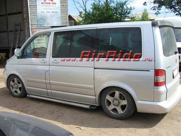 Пневмоподвеска на Volkswagen Multivan установка в Санкт-Петербурге