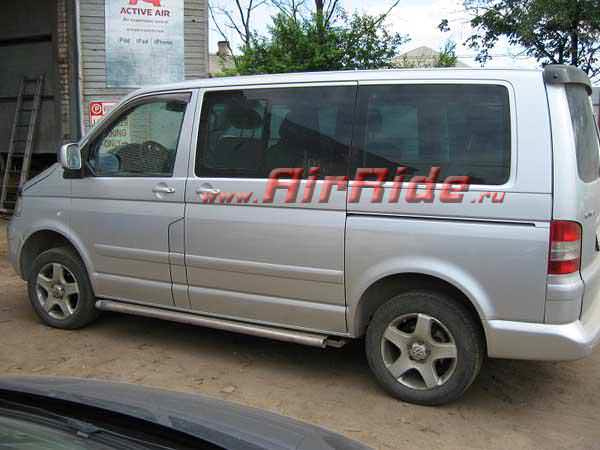 Пневмоподвеска на Volkswagen Multivan установка в Санкт-Петербурге