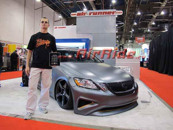 Управление пневмоподвеской с IPhone, IPod, IPad