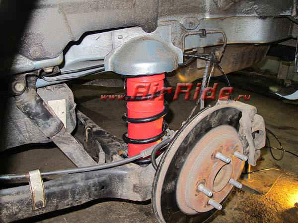 Вставки в пружины, пневмоподвеска