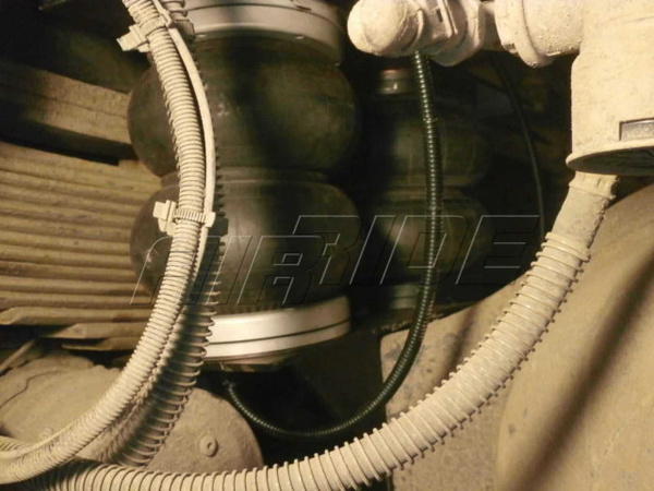 Установка пневмоподвески на ГАЗ (GAZ) Газон NEXT - фото и описание работ, технические детали проекта и характеристики