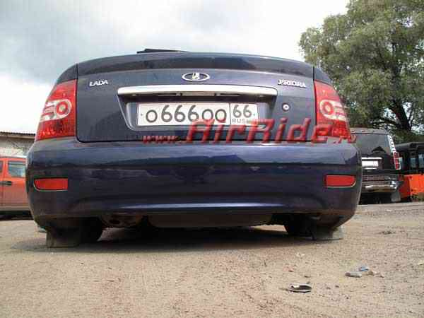 Установка пневмоподвески на ВАЗ (Lada) 2108-2170 - фото и описание работ, технические детали проекта и характеристики