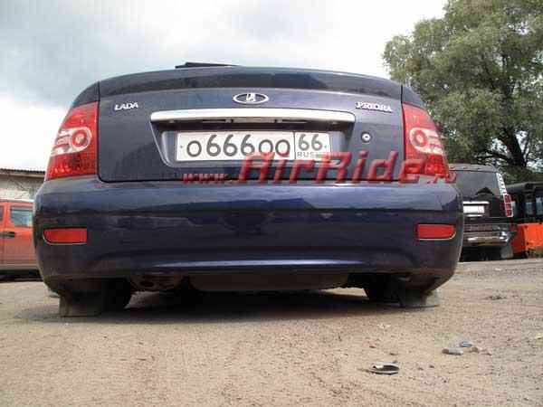 Установка пневмоподвески на ВАЗ (Lada) 2108-2170 - фото и описание работ, технические детали проекта и характеристики