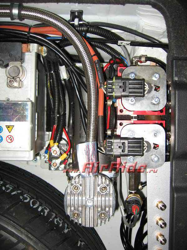 управление пневмоподвеской