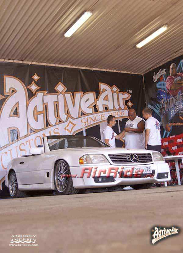 Mercedes W129 на пнвемоподвеске