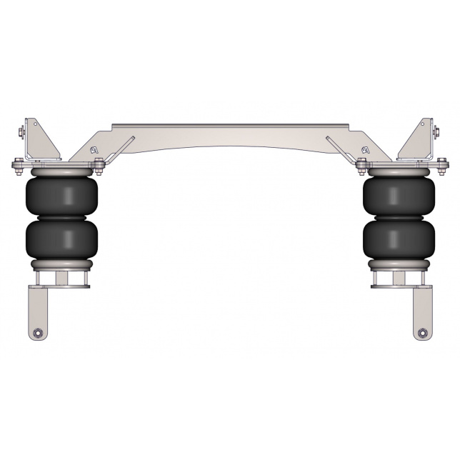 Пневмоподвеска ГАЗ Газель 4х4 (33027-330273), задняя ось