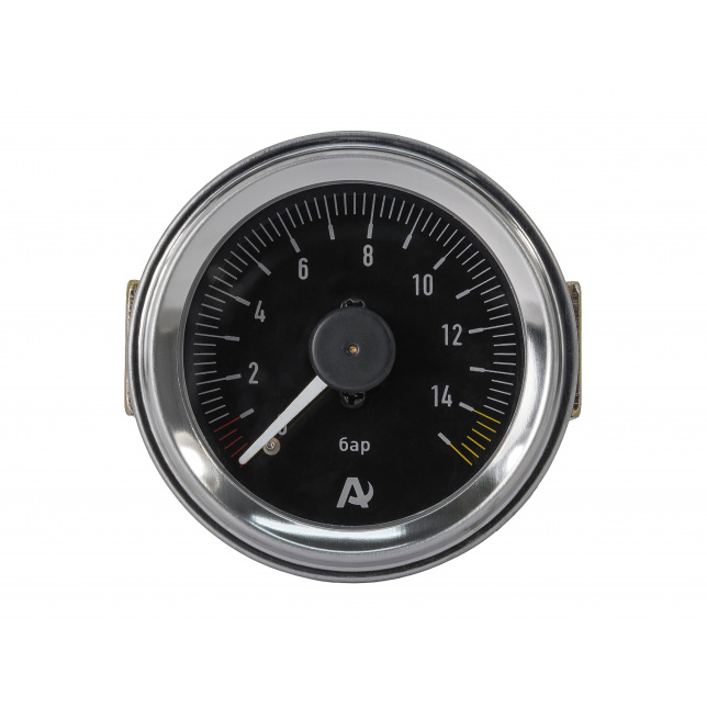 Манометр ARIDE 53 мм, 2х15 бар (220 PSI), 2