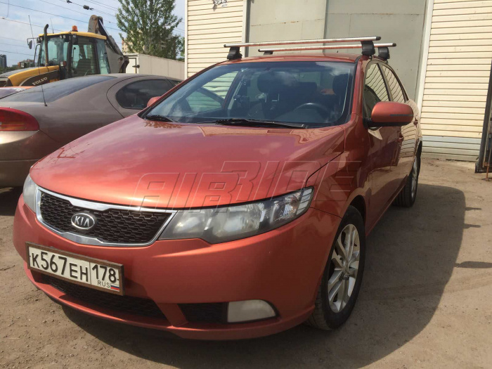 Пневмоподвеска на KIA Cerato 2013 г.в.  Купить пневмоподвеску на КИА. Цена пневмоподвески на легковой автомобиль.