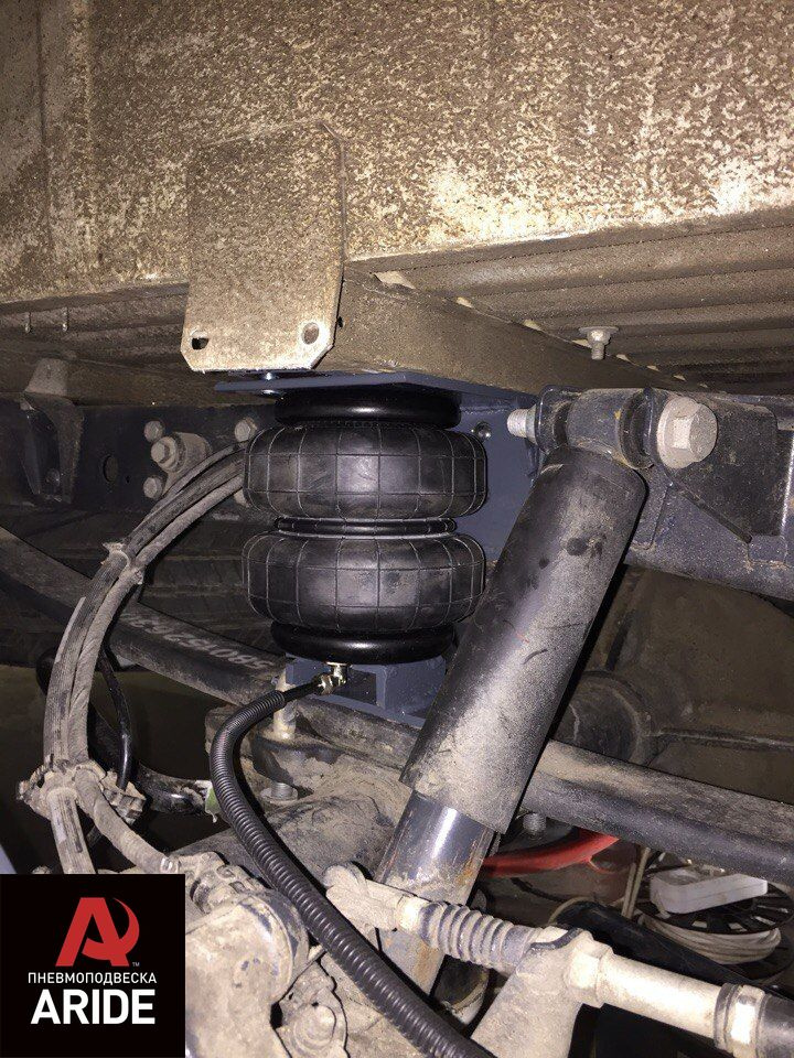 Пневмоподвеска на фургоны специального назначения Iveco
