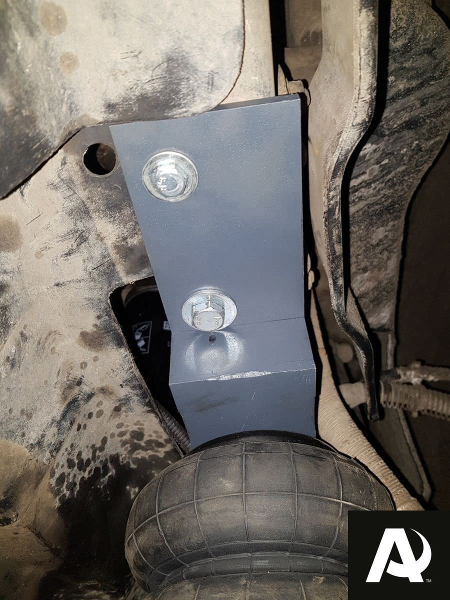 Фото установки пневмоподвески передняя ось на Газон NEXT своими руками